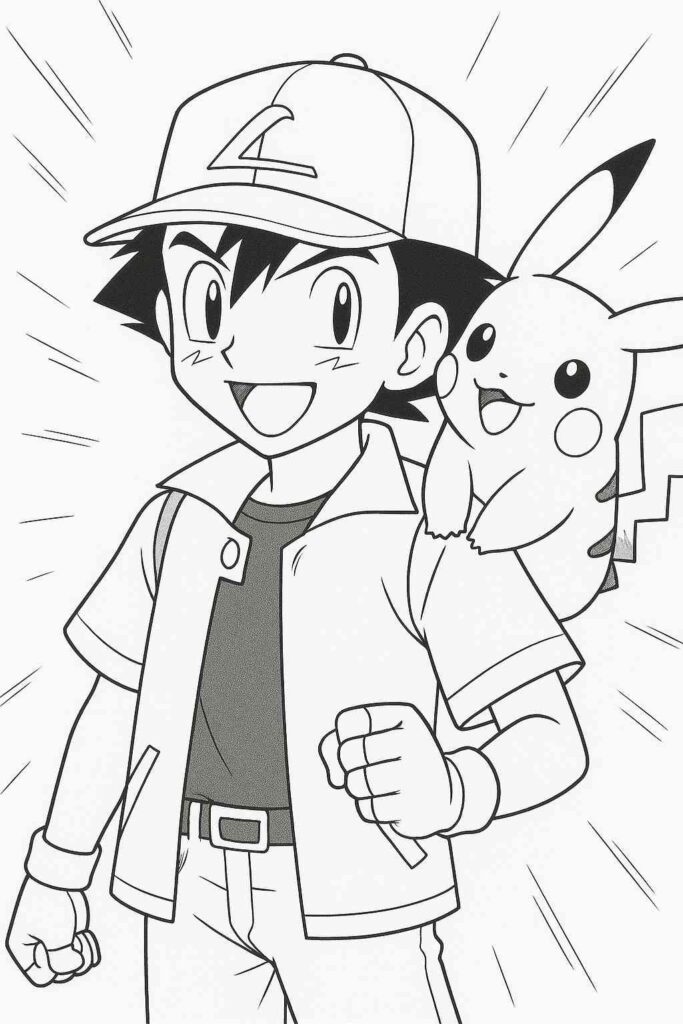 Ash and Pikachu Unstoppable Duo