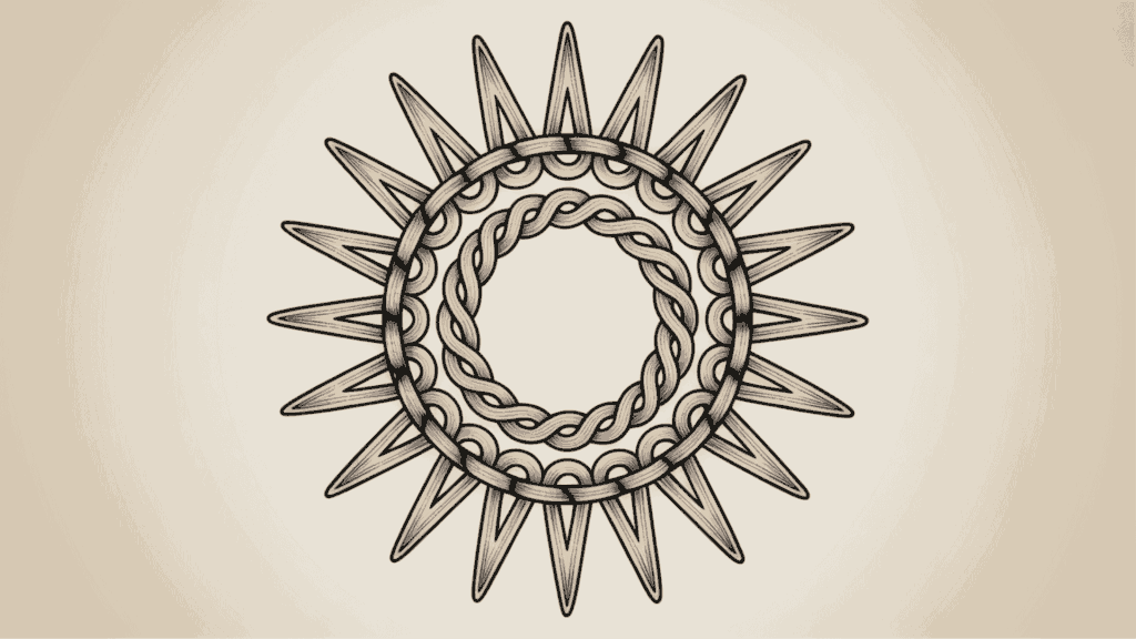 Celtic Knot Sun