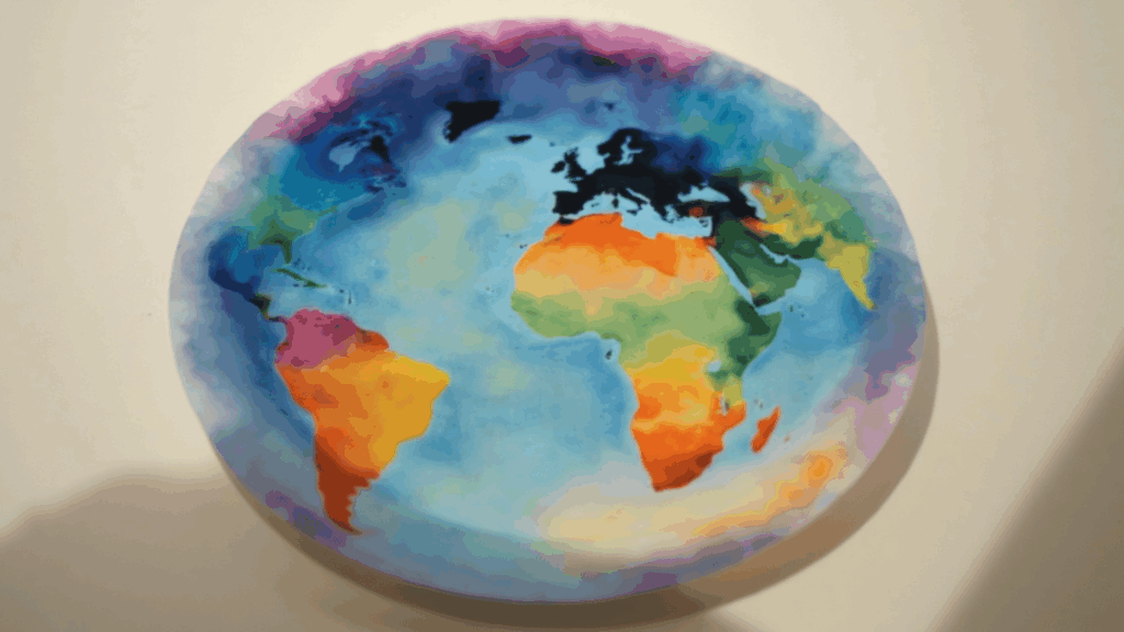 Coffee Filter Earth Art (Earth Day Project)