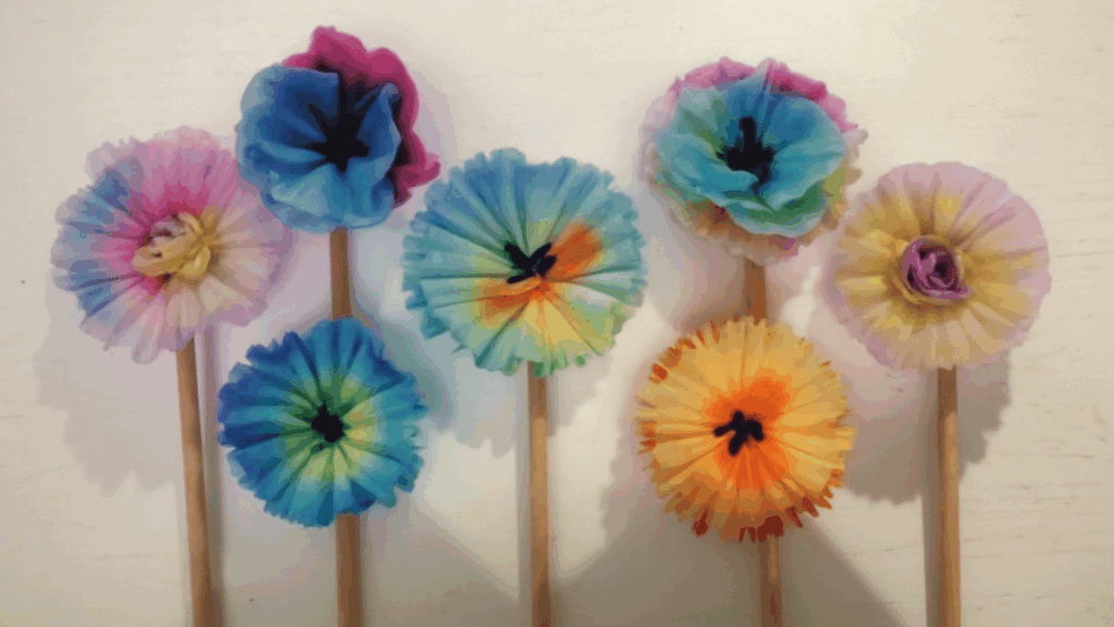 Coffee Filter Flowers (Bouquet Style)