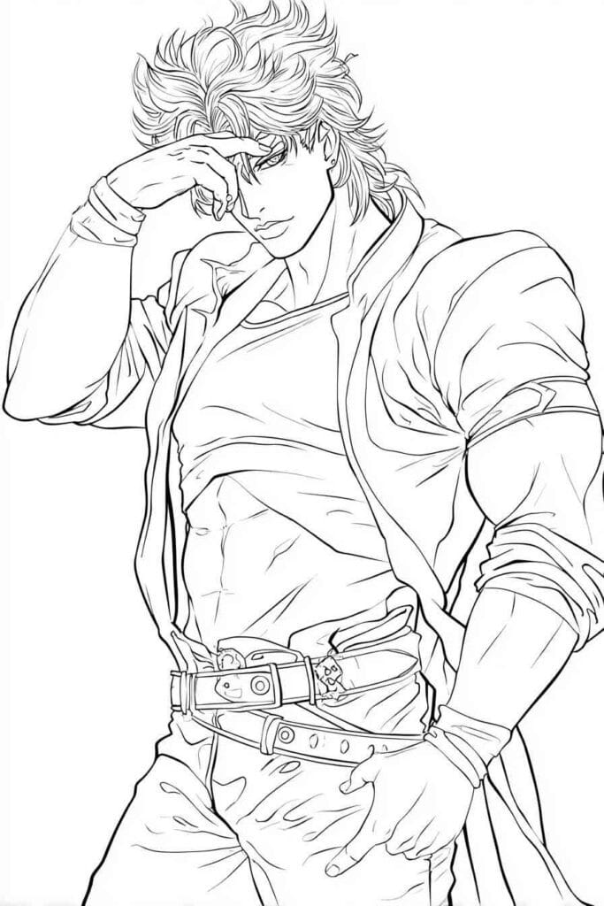 Dio Brando Time Stop Pose