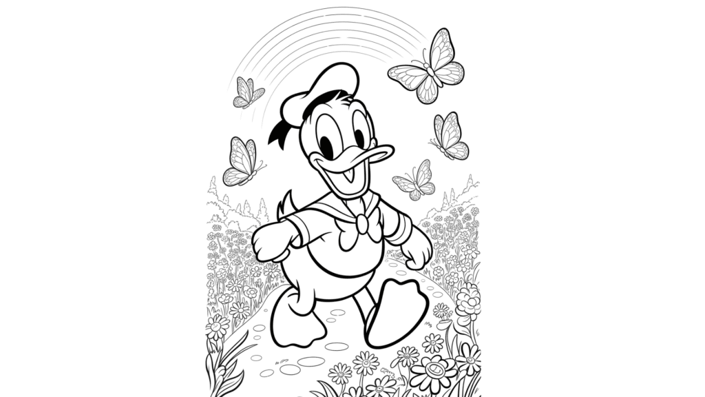 Donald’s Springtime Stroll
