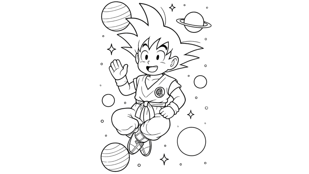 Goku in Space