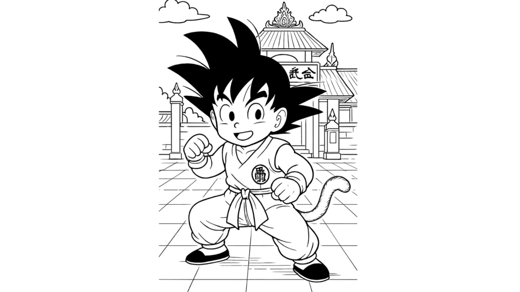 Goku’s First Martial Arts Tournament