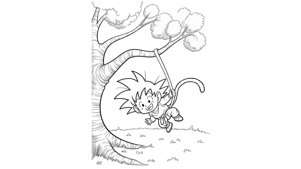 Goku’s Tail Thrill