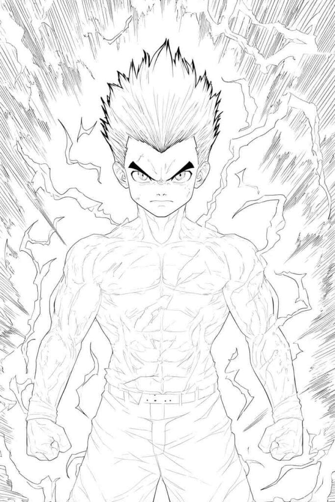 Gon’s Adult Transformation