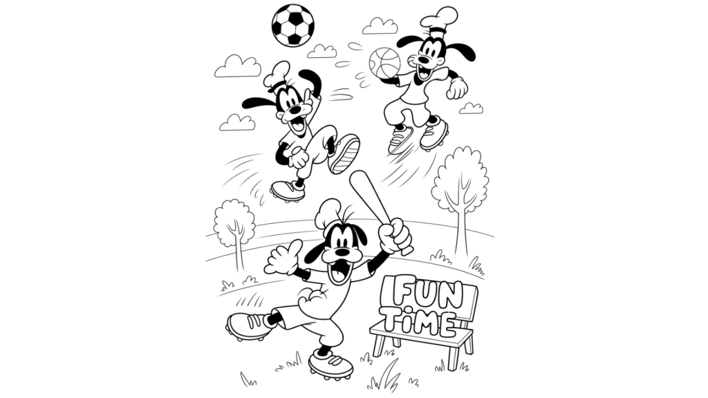 Goofy’s Sports Day