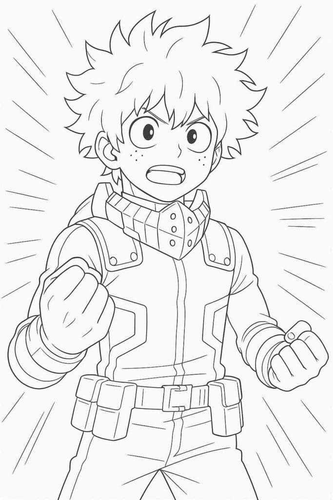 Izuku Midoriya the Rising Hero Deku