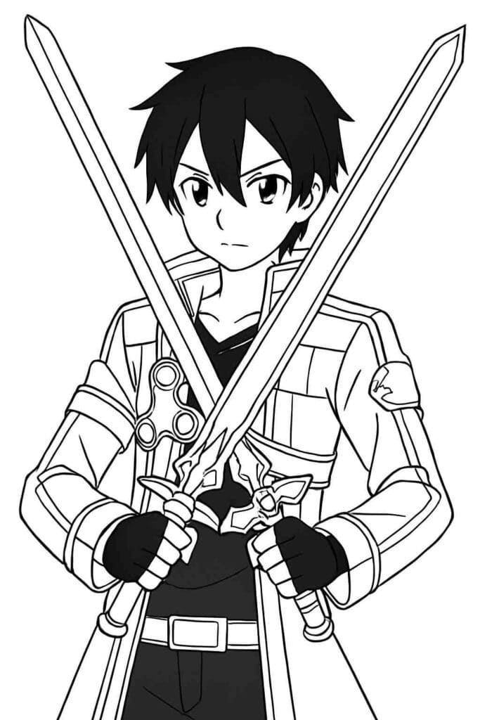 Kirito, the Hero of Sword Art Online