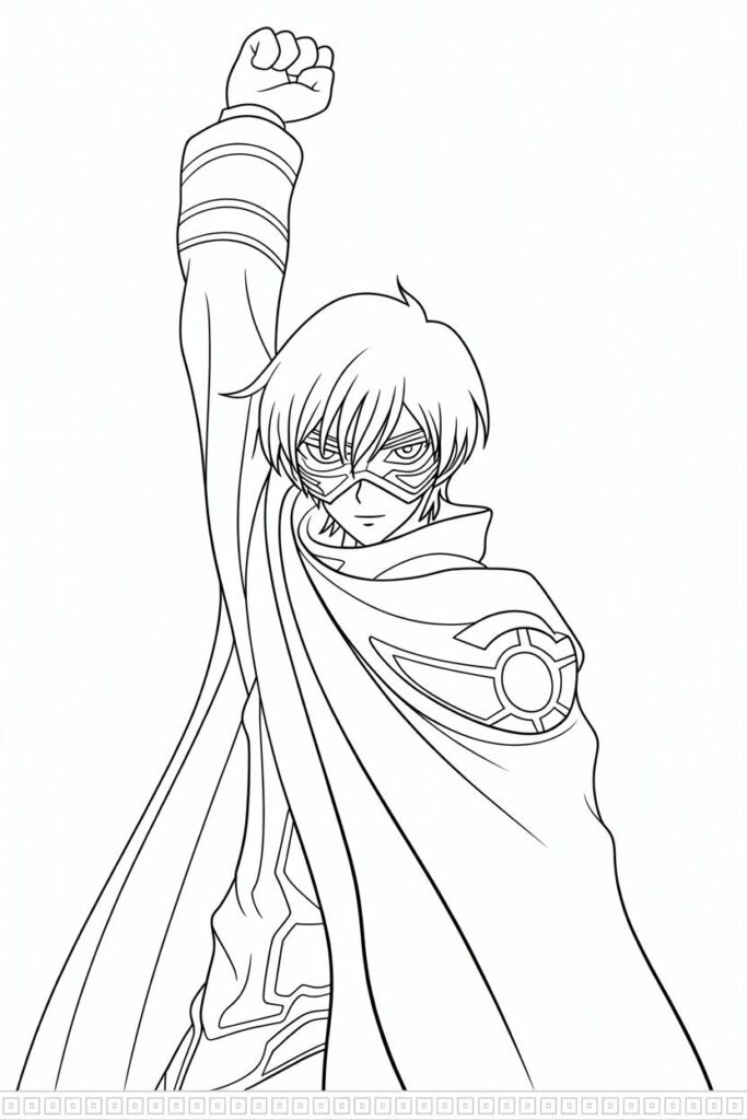 Lelouch Lamperouge Zero Pose