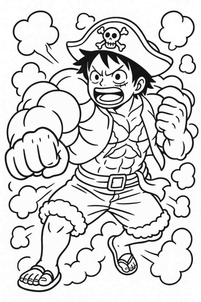 Luffy Gear Fourth Transformation