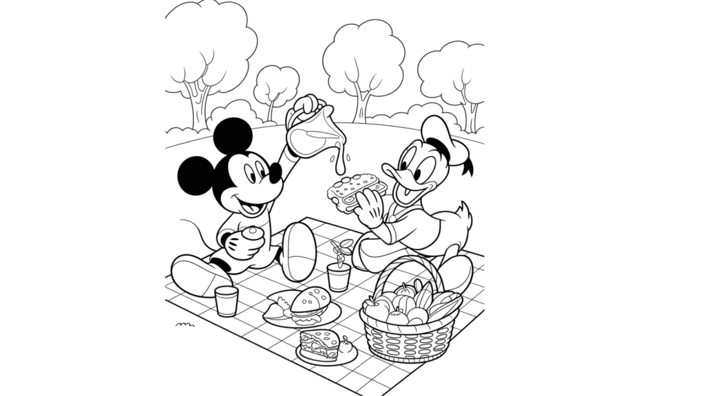 Mickey & Friends Summer Picnic