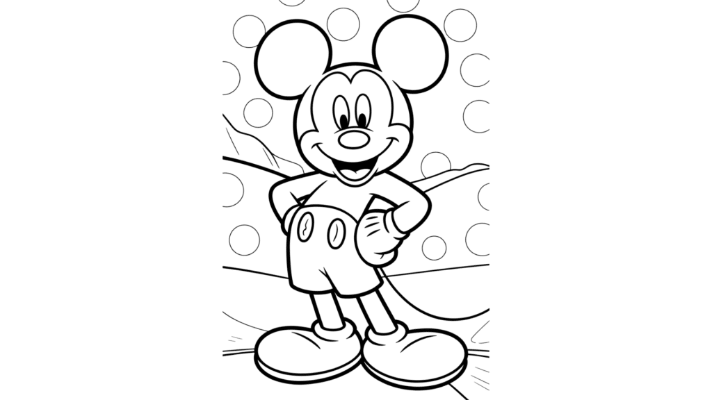 Mickey with Hands on Hips