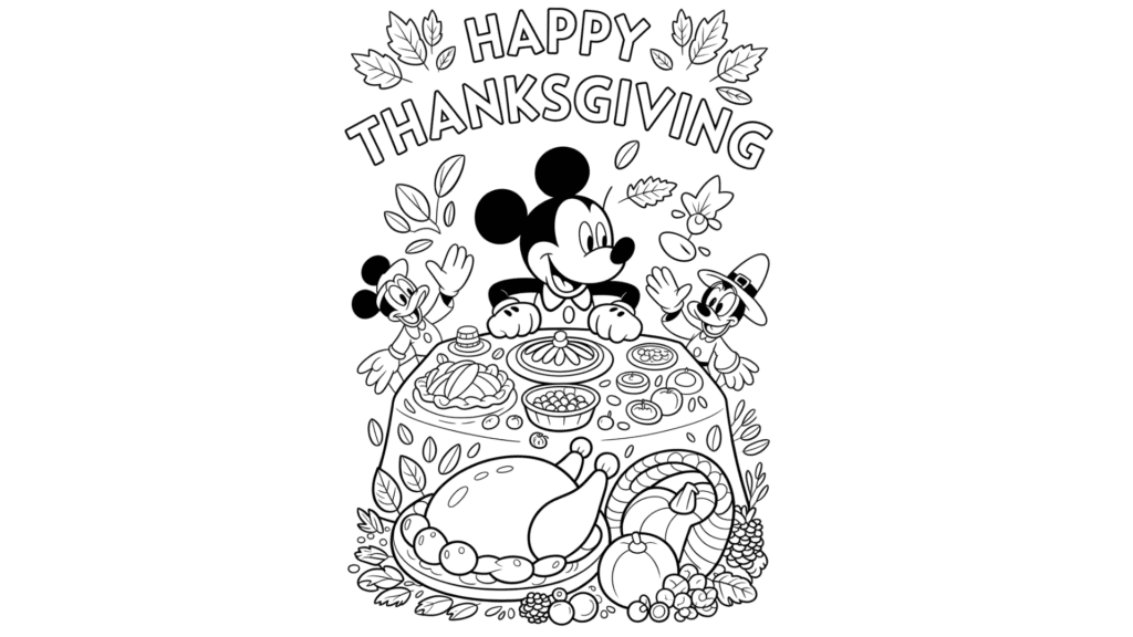 Mickey’s Thanksgiving Feast