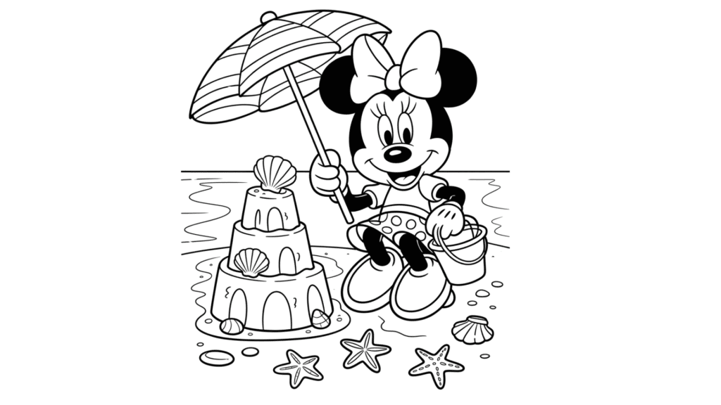Minnie’s Beach Day