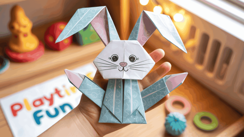 Origami Bunny Garland Chain