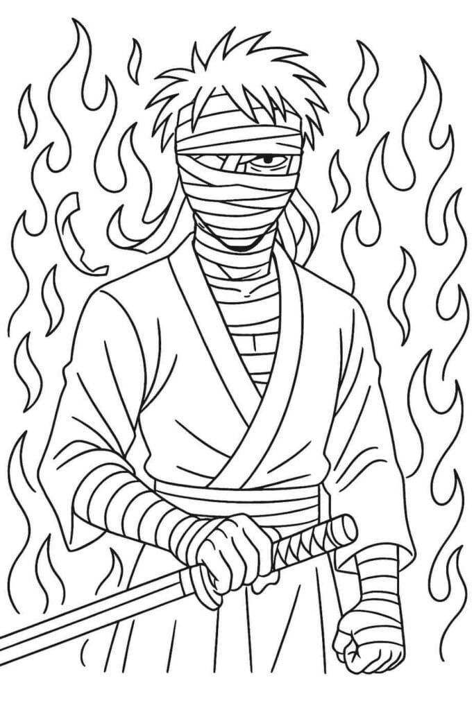 Shishio Makoto Burning Villain