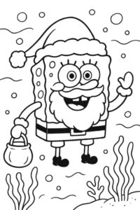 SpongeBob-as-Santa-Clau