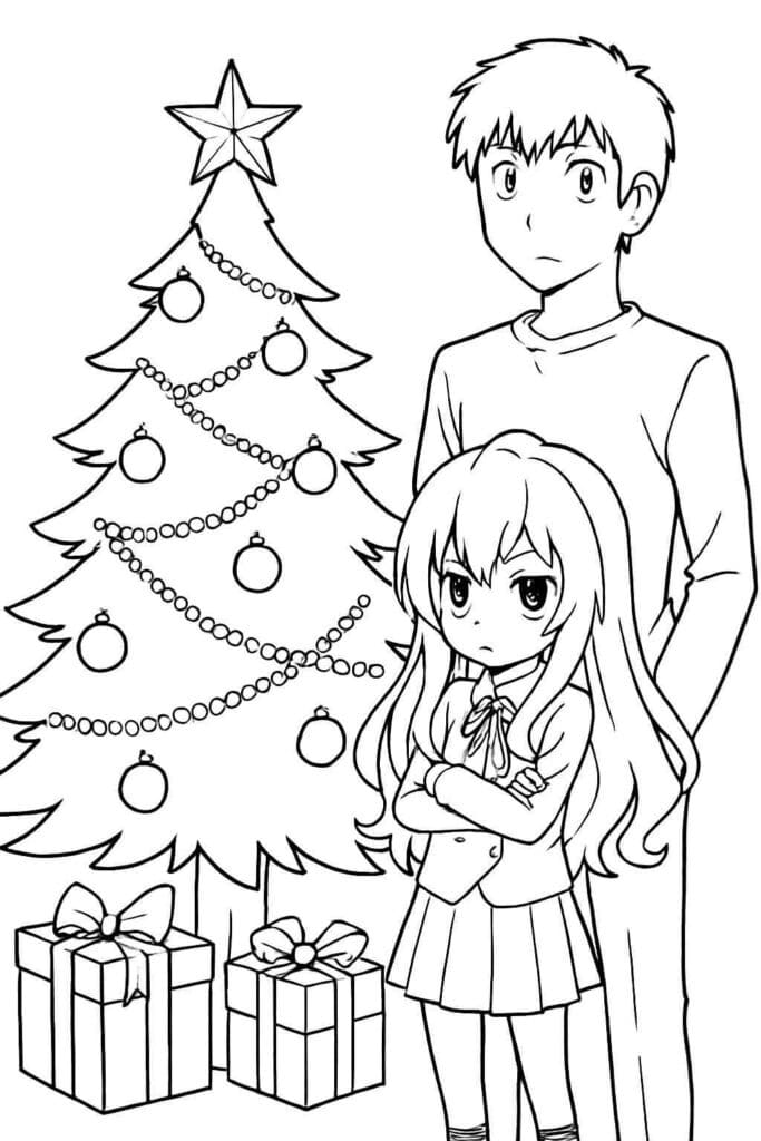 Taiga and Ryuuji Christmas Eve Scene