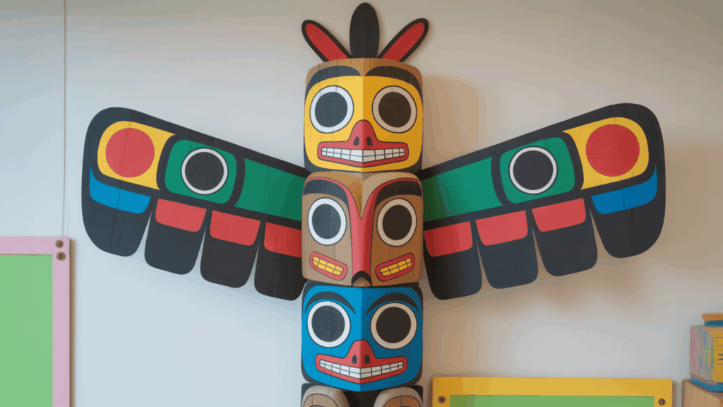 Totem Pole Art native american crafts
