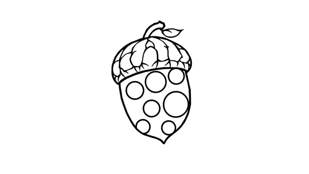 Acorn Dot Art