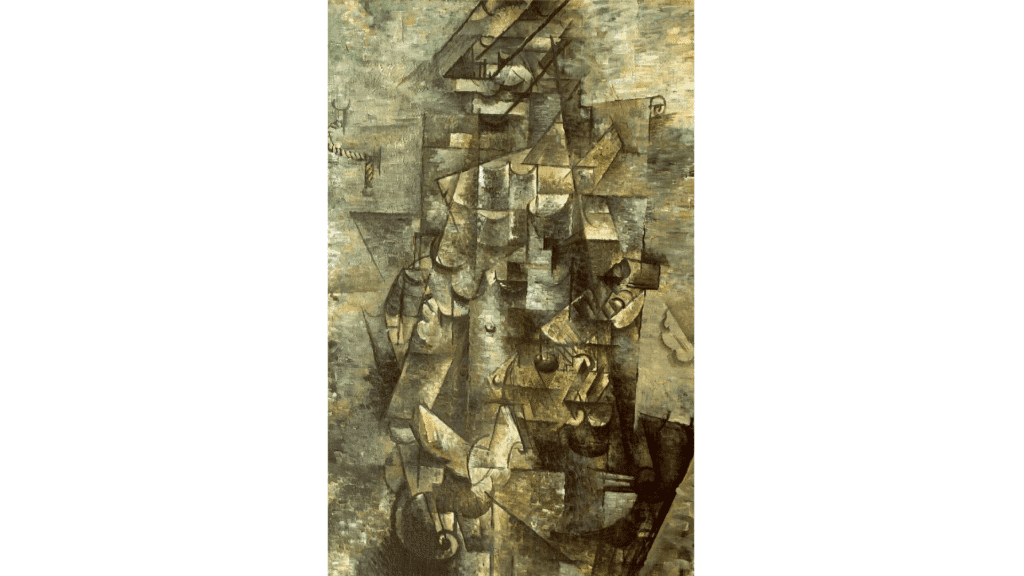 analytic cubism paintings the mandolin player