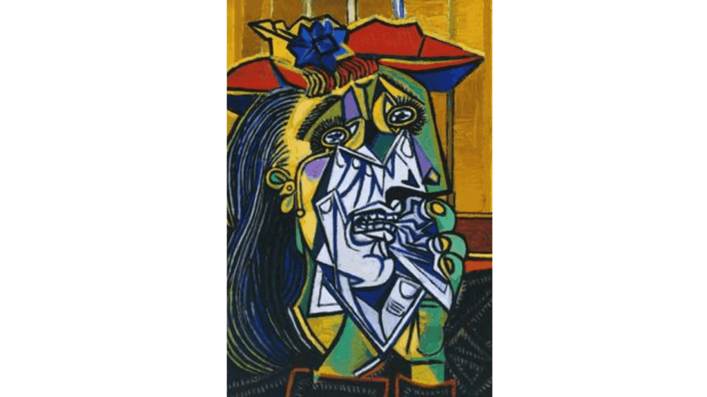 analytic cubism paintings the weeping woman
