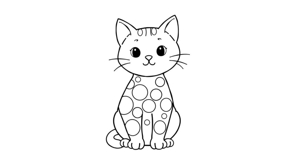 Cat Dot Art