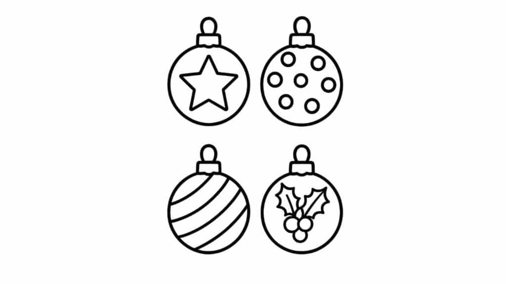 Christmas Ornament Baubles