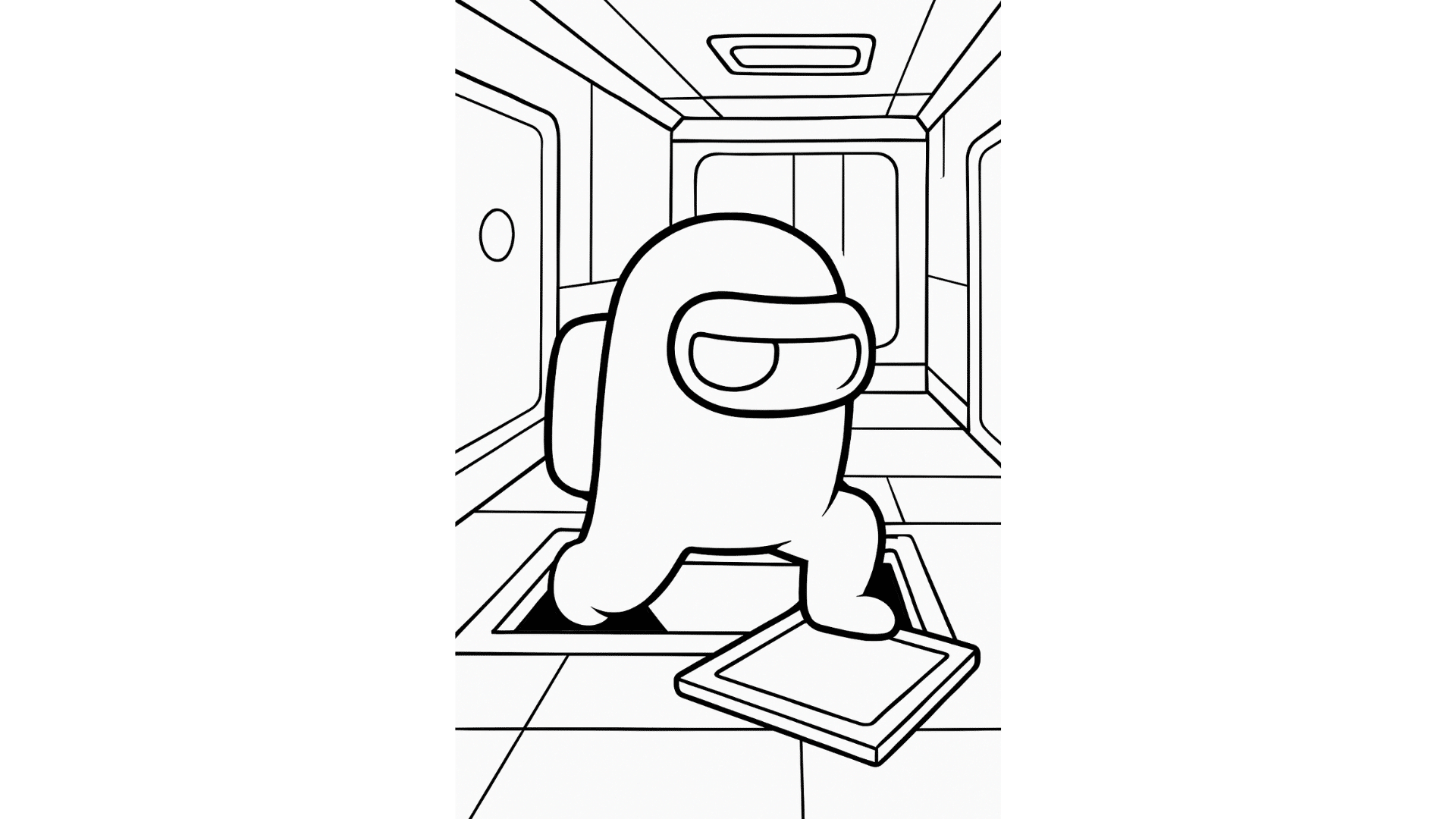 Crewmate Climbing Out of a Vent