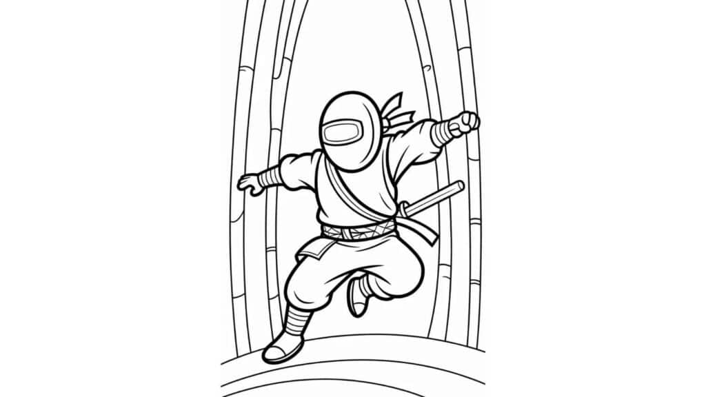 Crewmate Dressed as a Ninja