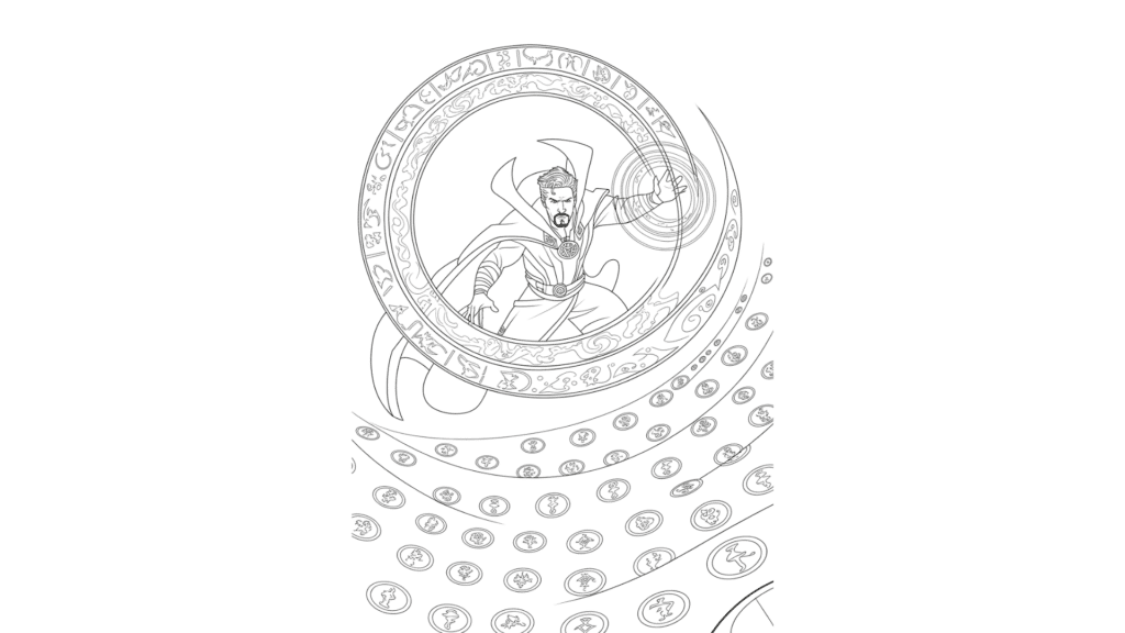 doctor stranges magic portal