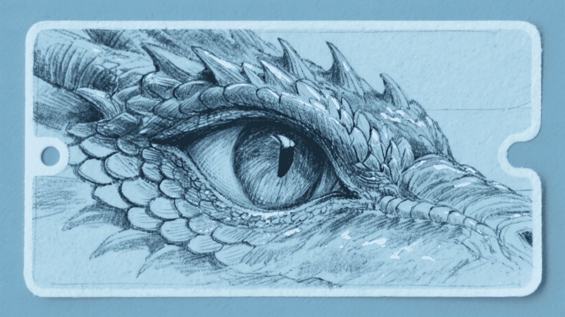 Dragon Eye Art Bookmark