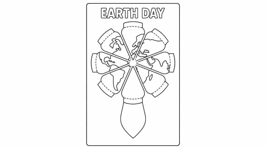 Earth Day Paper Globe