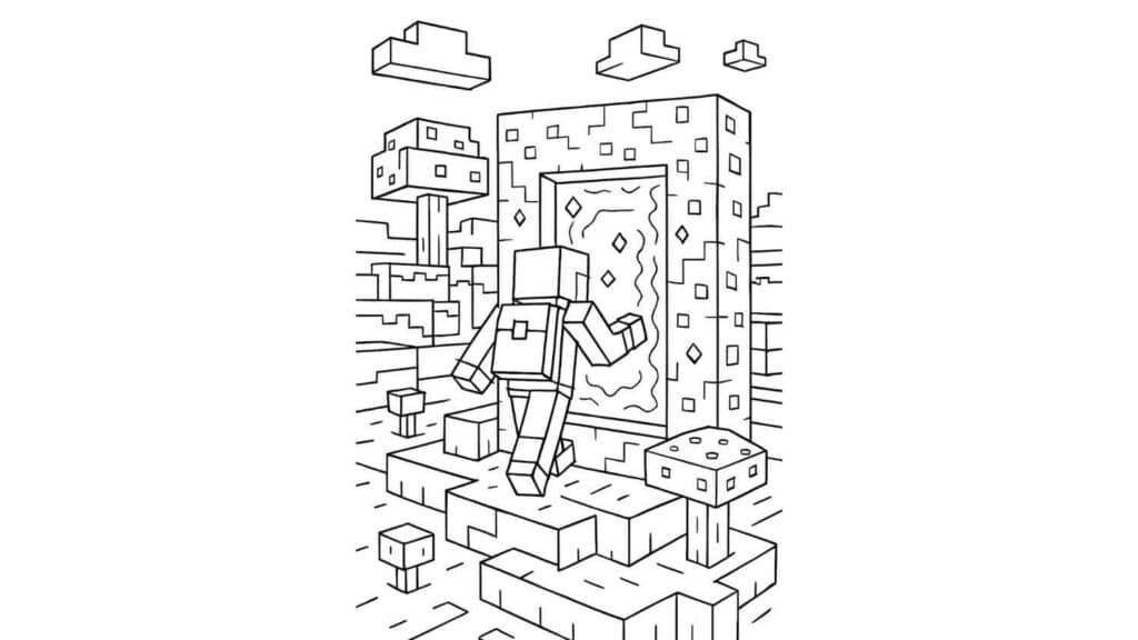 Exploring Nether Portal