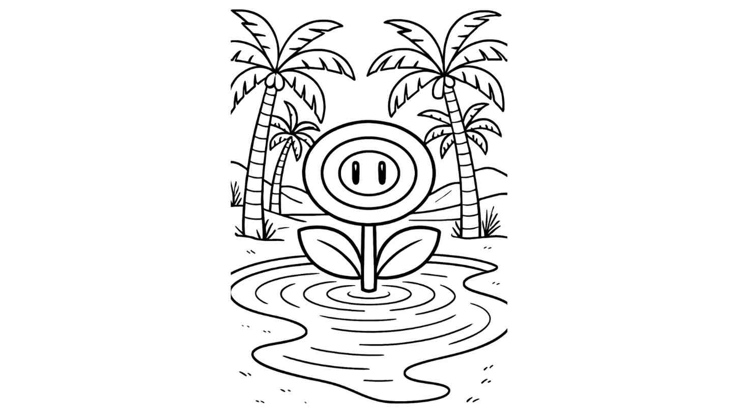 Fire Flower Power-Up