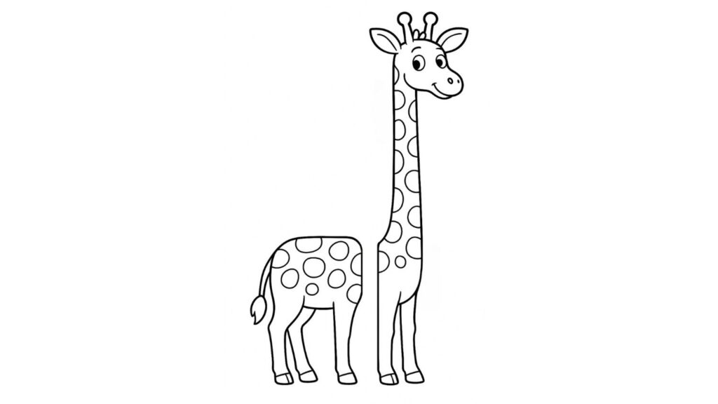 Giraffe Tall Standee
