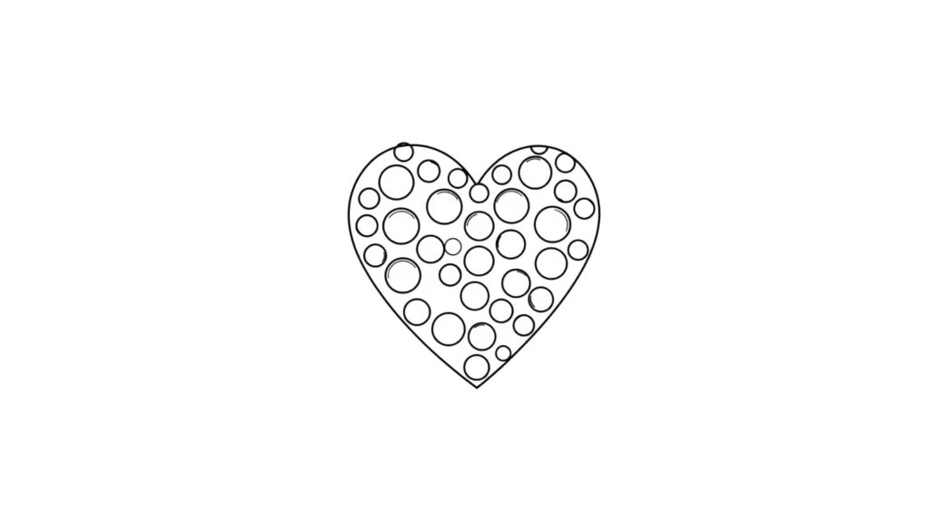 Heart Dot Art