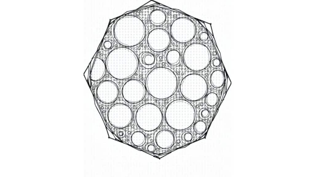 Hexagon Dot Art
