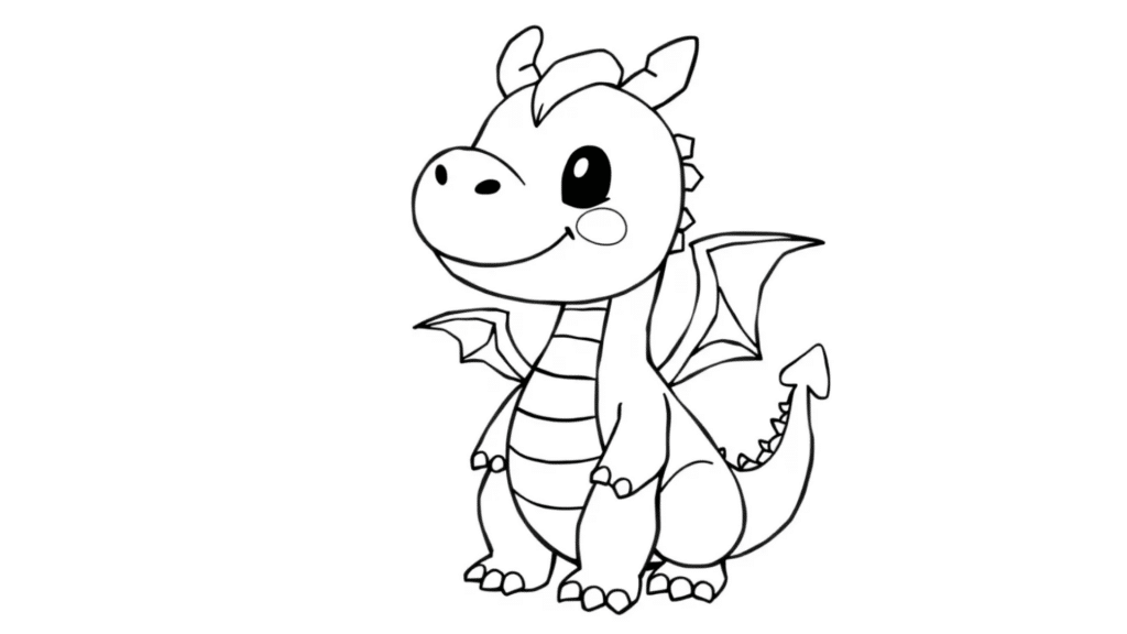 Chibi Dragon with Tiny Wings