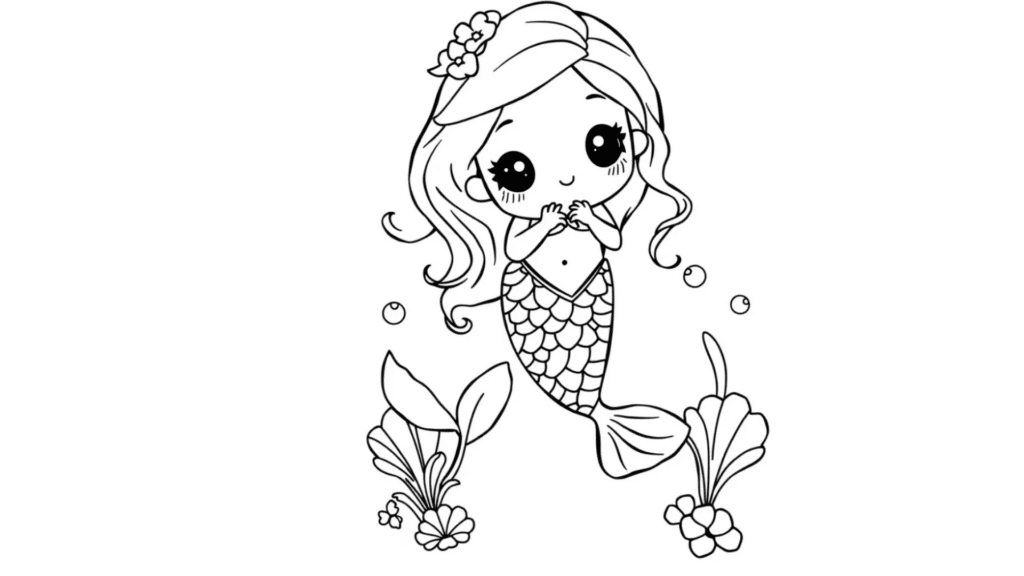 Mermaid with Seashells