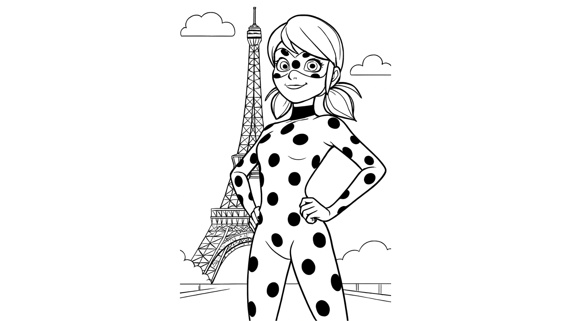 Ladybug at the Eiffel Tower