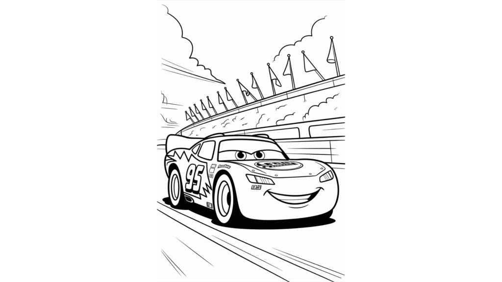 lightning mcqueens big race