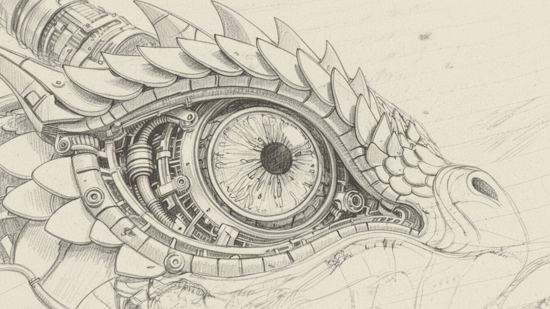 Mechanical Dragon Eyes