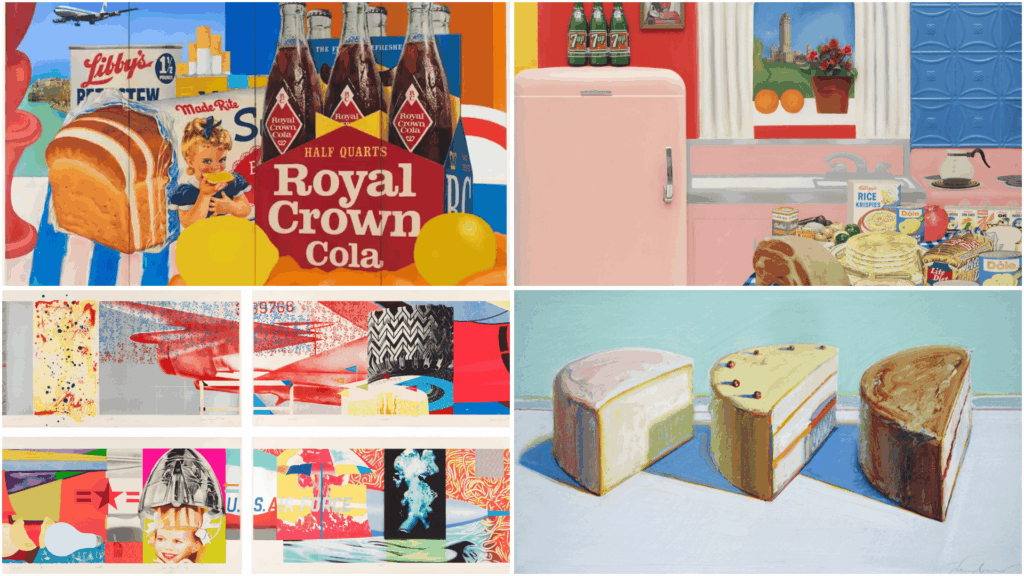 monumental scale and media collage