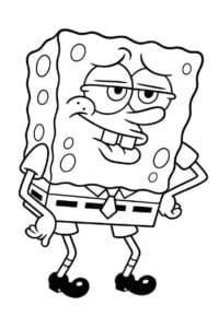 SpongeBob Mocking Meme Face