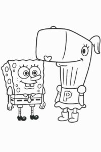 SpongeBob and Pearl Krabs