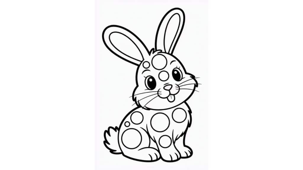 Rabbit Dot Art