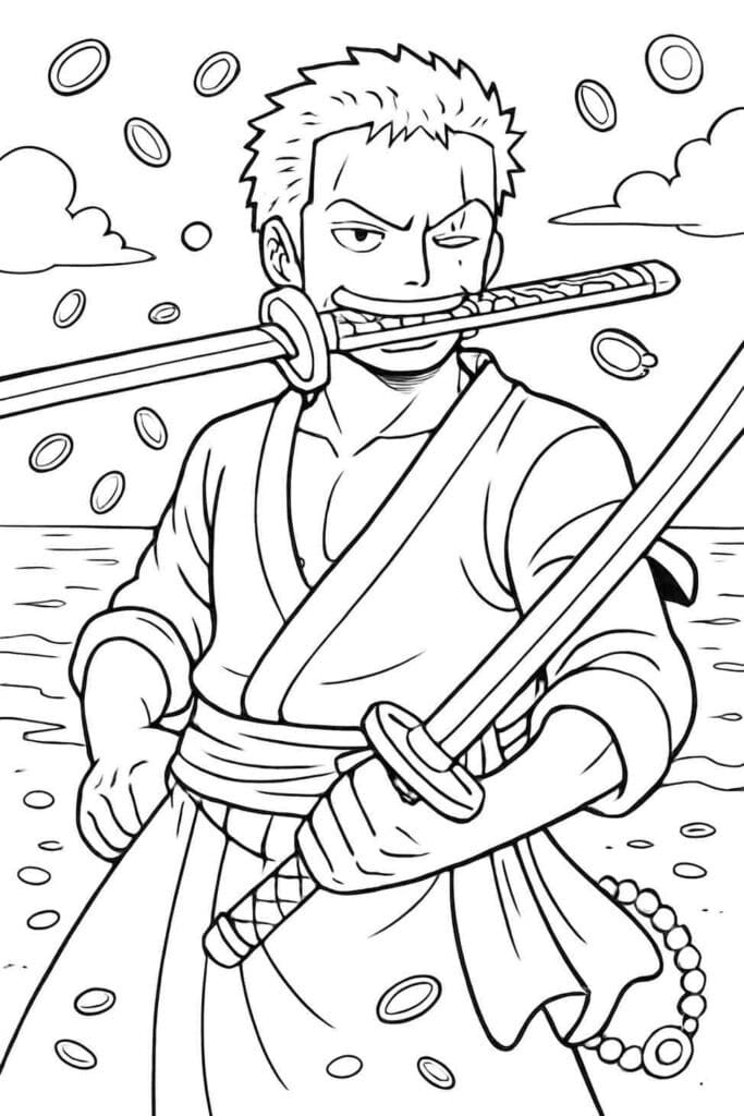 Roronoa Zoro the Three-Sword Master