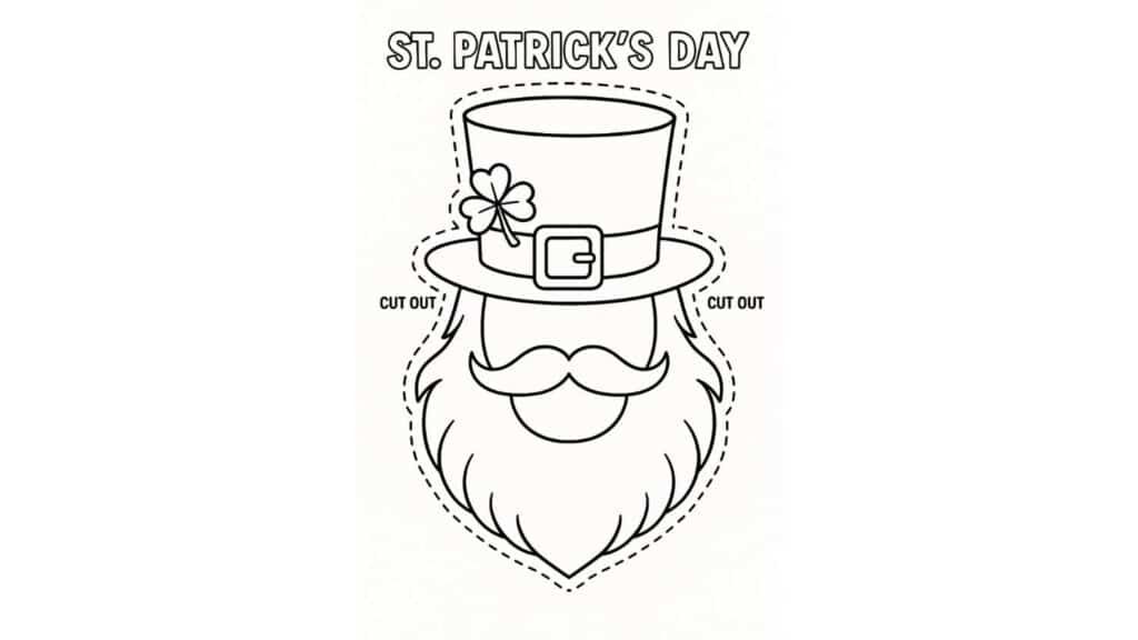 St. Patrick's Day Leprechaun Beard